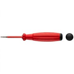 PBSwiss - PB 58100 SwissGrip VDE Screwdriver, Fully Insulated for Slotted Screws 
