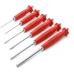 PBSwiss - Pin punch, Drift punch, Octagonal, with Handle, set in Practical ToolBox - PB 758.SET