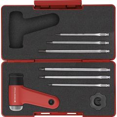 PBSwiss - Torque Screwdriver with Analog Scale, Lever Handle, Set in a Practical ToolBox 3.2–16.0 Nm - PB 8326 Set A1