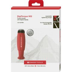 PBSwiss - DigiTorque V02, Torque Handle with Digital Display 1.0～5.0 Nm - PB 9320.A 1.0-5.0CBB
