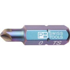 PBSwiss - PB C6 187 Precision Bit, Shape C 6.3 (1/4”) for Torq-Set Screws