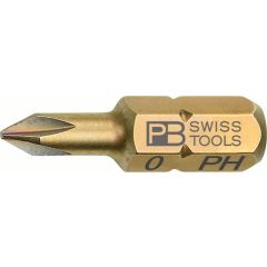 PBSwiss - PB C6 190 PrecisionBit, shape C 6.3 (1/4”) for Phillips screws