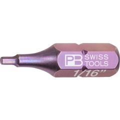 PBSwiss - PB C6 213Z PrecisionBit, shape C 6.3 (1/4”) for Hexagon socket screws (inch)