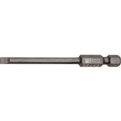 PBSwiss - PB E6 106 PrecisionBit, shape E 6.3 (1/4”), Long Blade for Slotted screws