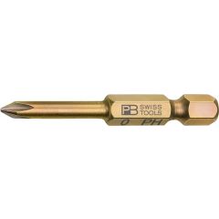 PBSwiss - PB E6 190 PrecisionBits 1/4" Hex, Phillips screws