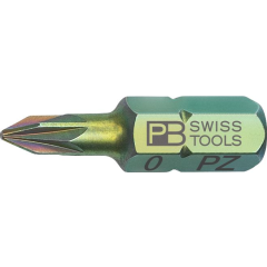 PBSwiss - PB C6.192 PrecisionBit, Shape C 6.3 (1/4”) for Pozidriv Screws