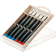 Jetech - Plastic Handle Precision Screwdriver Set 6pcs - PES-S6