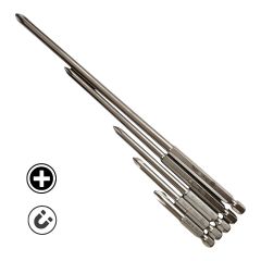 Toolstar - Premium Philips Bits, Single Head (Pack of 10pcs)