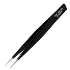 Engineer - Black-Coated ESD Tweezers - PTZ-61