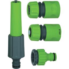 Rutland - Spray Nozzle, 1/2in, Plastic Material, Grey/Green, Set of 4 - RTL5234160K