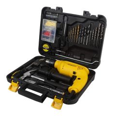 Stanley - Corded Hammer Drill Machine Kit 120pcs - SDH600KP