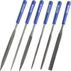 Senator - 160mm(6.1/2") 6 Piece Second Cut Assorted Needle File Set - SEN0316980K