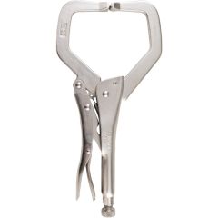 Senator - 11in./280mm Locking C-Clamp, Steel Jaw, Ergonomic Handle - SEN5587410K
