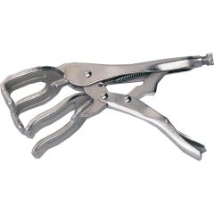 Senator - 8in./205mm Locking Clamp, Steel Jaw, Ergonomic Handle - SEN5587500K