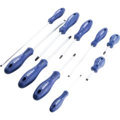 Senator - Flared/Parallel/Phillips/Pozi, Screwdriver Set, Set of 10 - SEN5729100K