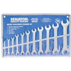 Senator - 6-32mm C/V Open-Ended Spanner Set, 11 piece - SEN5825202S