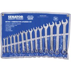 Senator - 8-24mm CHROME VANADIUM COMBINATION SPANNER SET (14-PC) - SEN5825248F