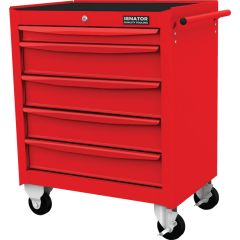 Senator - Workshop Range, Roller Cabinet, Red, 5 Drawers, 724mm (H), 678mm (L), 459mm (W), 300kg Capacity, Medium Duty - SEN5941550K