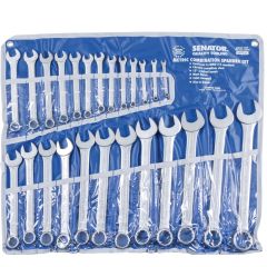 Senator - Metric, Combination Spanner Set, 6 - 32mm, Set of 25pcs, Chrome Vanadium Steel - SEN5825202D