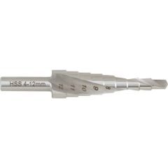 Sherwood - Step Drill, 4 to 12, High Speed Steel - SHR0190509K