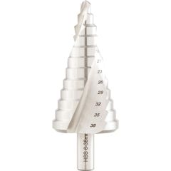 Sherwood - Step Drill, 6 to 38, High Speed Steel - SHR0190530K