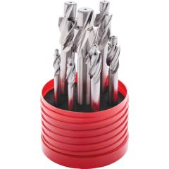 Sherwood - Counterbore Set, Counterbore, Plain Shank, Set of 7, High Speed Steel, Uncoated - SHR0219010A