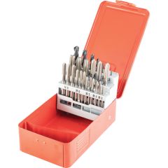 Sherwood - HSS Ground Flute Tap & Drill Set, M3 - M20, Metric, Set of 28 - SHR0259960K