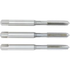 Sherwood - Hand Tap Set , M6 x 1mm, Metric Coarse, High Speed Steel, Bright, Set of 3 - SHR0850370D