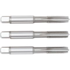 Sherwood - Hand Tap Set , M10 x 1.5mm, Metric Coarse, High Speed Steel, Bright, Set of 3 - SHR0850450D
