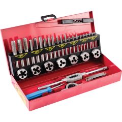 Sherwood - M3-M12 CARBON STEEL THREADING SET (CASE-32) - SHR0869989Y