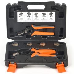 IWISS - SN-PM Quick Change Ratcheting Crimper Tool Kit