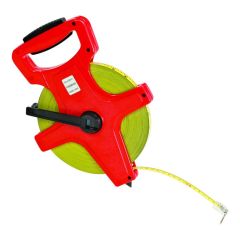 FREEMANS - 100m Steel Open Reel ABS Case Measuring Tape - SO100