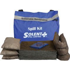 Solent Spill Control - Maintenance Spill Kit, 50L Absorbent Capacity Per Kit, 58 x 71 x 15cm, Bag - SOL7422600A