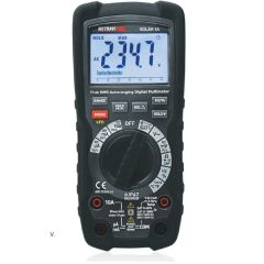Metravi - Digital TRMS Auto-ranging Multimeter - PRO Solar-1A