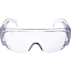 Sitesafe - Safety Glasses, F, Clear Lens, Clear Half Frame, UV Resistant - SSF9601520K