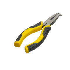 Stanley - 200mm Long bent nose pliers dynagrip control grip - STHT0-75066