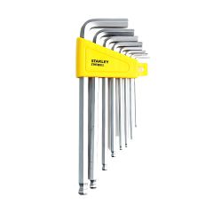 Stanley - Long Spherical Hex Key Set of 8pcs - STHT69312-8