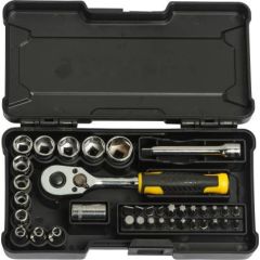 Stanley -  37Pcs 1/4" Compact Socket Set - STMT82672-0