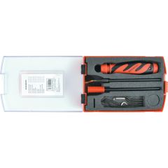 SwissBurr - A/C/E, Hand Deburring Set,Heavy Duty Deburring & Scraper Set, Set Of 11 - SWT1095061B