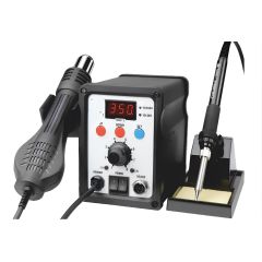 Tokii - Temperature control Digital Hot air station with Soldering Iron - HR706D