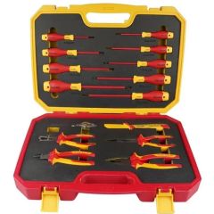 Tolsen - 1000V VDE Insulated Hand Tools Set of 15pcs -  V80115