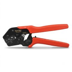 Toolstar - Ratchet Crimping Tool for Non-Insulated and Open-Barrel Terminals 0.5 – 6 mm² - TS-4362C