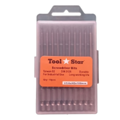 Toolstar - Allen Bit (Inches) Pack of 10Pcs