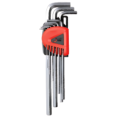 Jetech - Hex Key Set Flat Ended 9pcs - PL-C9