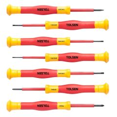 Tolsen - Insulated Precision Screwdriver Set of 7pcs - V32007