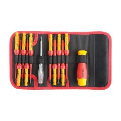Tolsen - 1000V VDE Changeable Screwdrivers Set of 12pcs - V33212