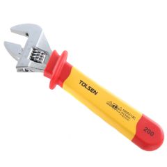 Tolsen - Injection Insulated Adjustable Wrench 200mm - V40620
