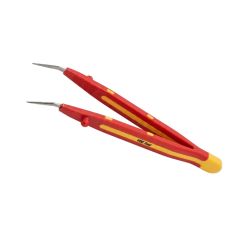 Tolsen -1000V VDE Insulated Precision Tweezer 155mm - V60615