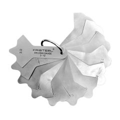 Kristeel - 12 Leaves Weld Gauge Cum Radius Gauge Set 3-12mm - WGRG