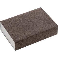 York - Abrasive Block, Aluminium Oxide, Fine, Black, 96 x 69 x 25mm - YRK2019000K